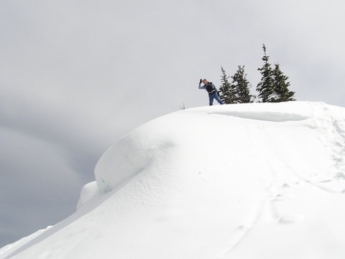 On Snow Mound